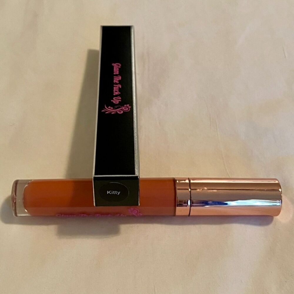 NEW! Glam the F**k Up  Matte Cream Lipstick  Transfer Resistant, color Kitty